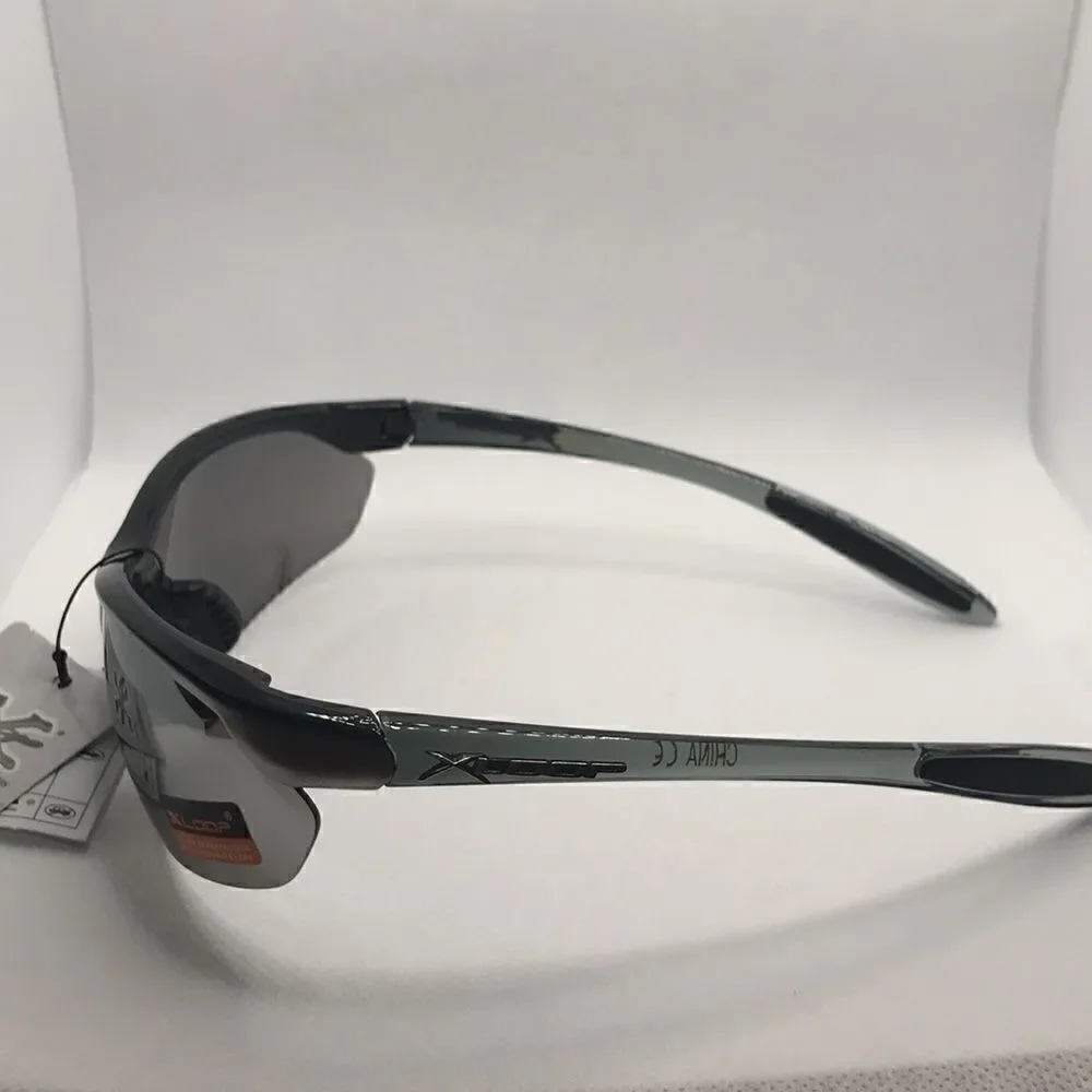 Xloop Rimless Mirrored Lens Sunglasses